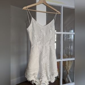 Lovers + Friends Lace Romper